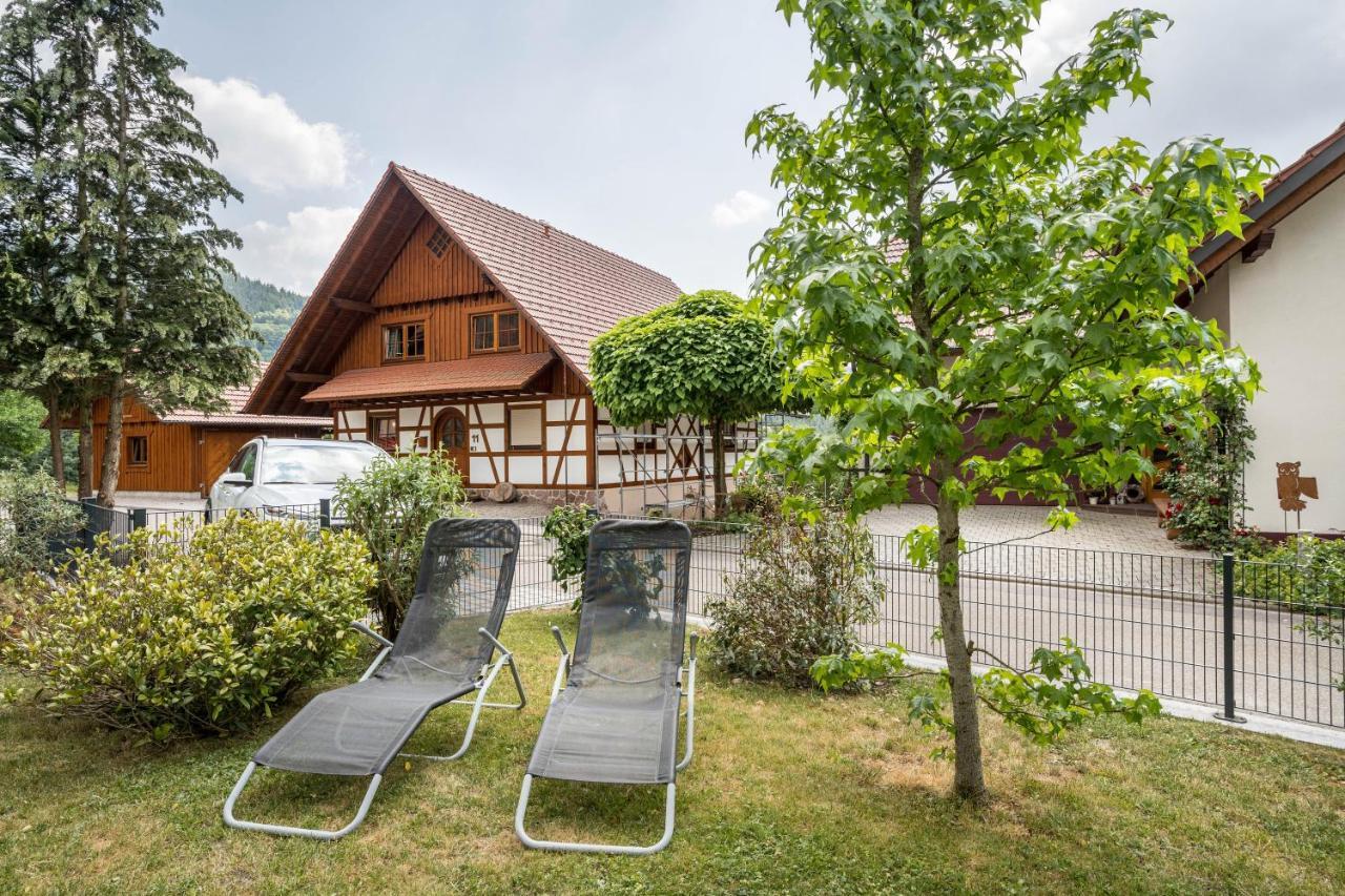 Ferienwohnung Hohfelsenblick Seebach Exteriér fotografie